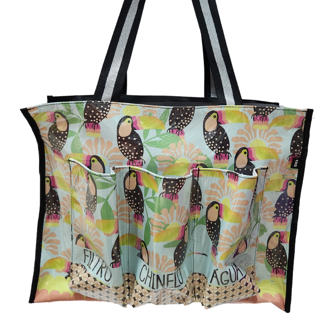 Meninas Bonitas Bag: Pattern Cork Tote – ESSE Purse Museum & Store